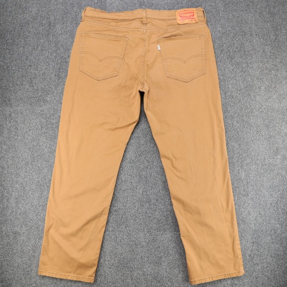 Levi's Other - Levi's 541 Mens Athletic Taper‎ Stretch Pants Brown 36x30 (Fits 36x29)